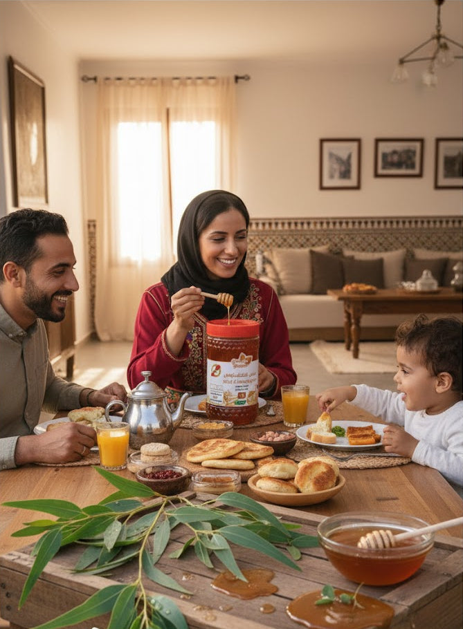 (1kg) عسل الكلبتوس طبيعي