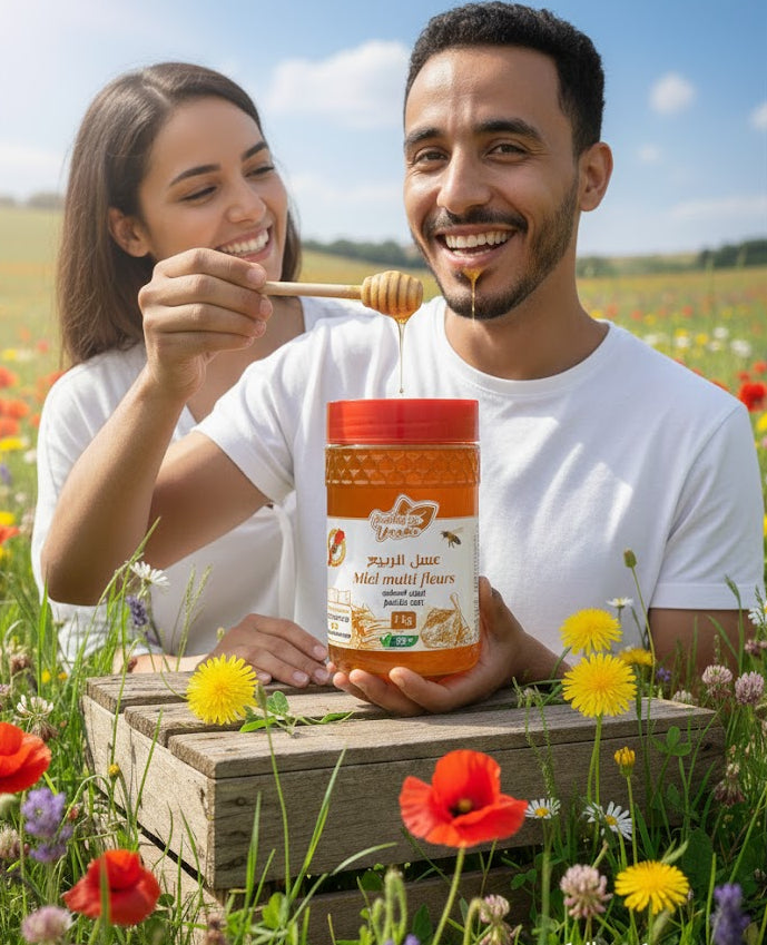 (1kg) عسل الربيع طبيعي