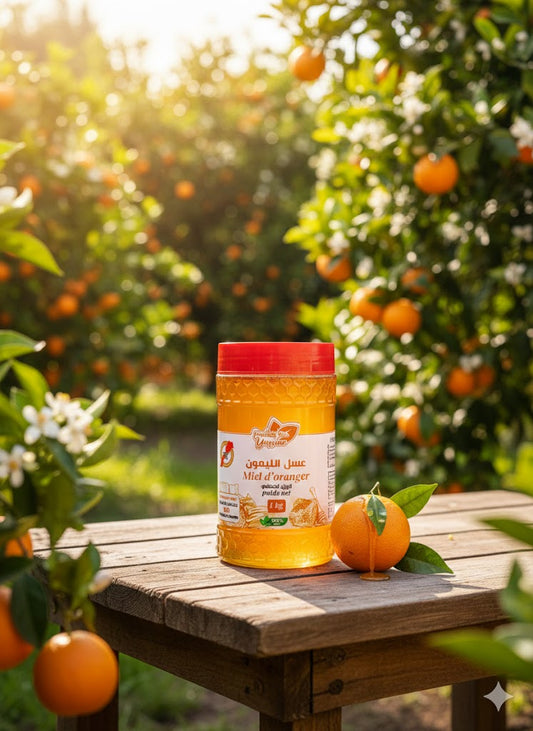 (1kg) عسل الليمون الطبيعي